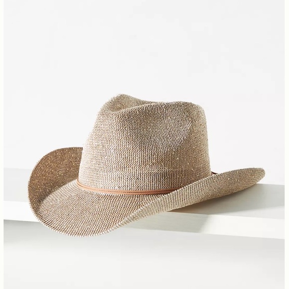 Anthropologie Accessories - Anthropologie Sparkle Cowboy Rancher Hat